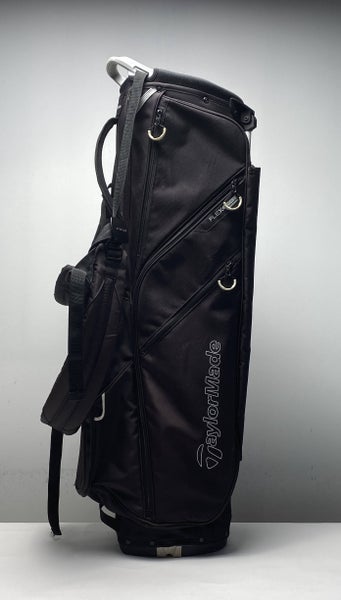 Taylormade Flex Tech  Lite Stand Bag Black 4-Way Divide Dual Strap Golf Bag