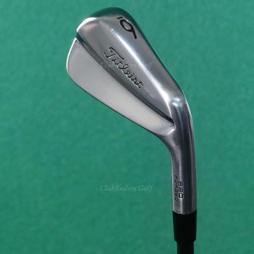 Titleist MB 620 Forged Single 6 Iron KBS $-Taper 125 Black Gloss Steel Stiff+