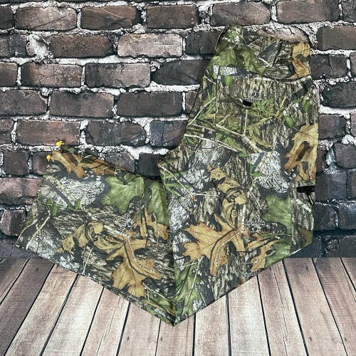 Mossy Oak Pants Mens Large 36x32 Camo Obsession Hunting Zip Cargo Performance