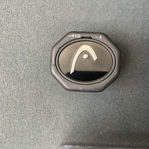 Head Tennis Racket Butt Cap G3 [4 1/2] Racquet Grip Cap Black 285332-40