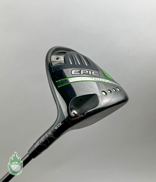 Used RH 2021 Callaway EPIC Max Driver 10.5* Kuro Kage 60g Stiff Flex Graphite