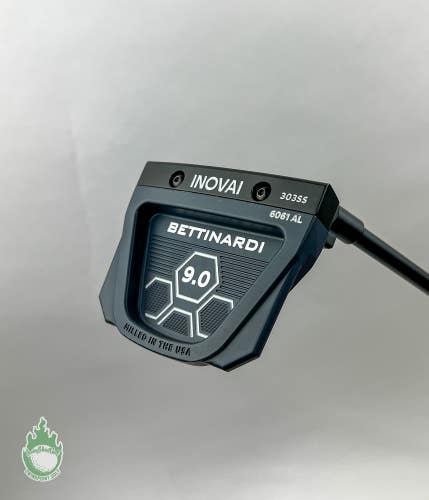 Used RH Bettinardi INOVAI REV 9.0 6061 AL 33" Milled Putter Graphite Golf Club