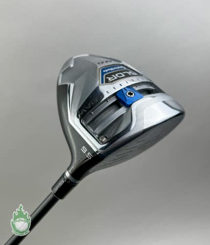 Used RH TaylorMade SLDR 460 Driver 9.5* Speeder Stiff Flex Graphite Golf Club