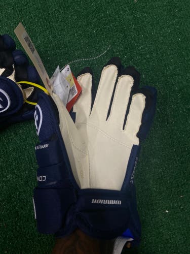 Blue Junior Warrior Covert Pro Gloves 12" (New)