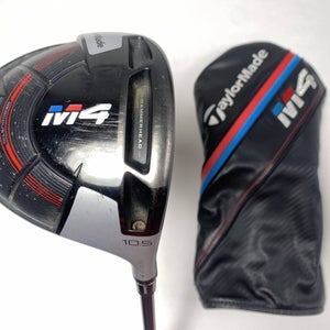 TaylorMade M4 Driver 10.5* Fujikura Atmos 5R Regular Graphite Mens RH HC
