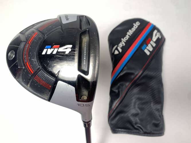 TaylorMade M4 Driver 10.5* Fujikura Atmos 5R Regular Graphite Mens RH HC