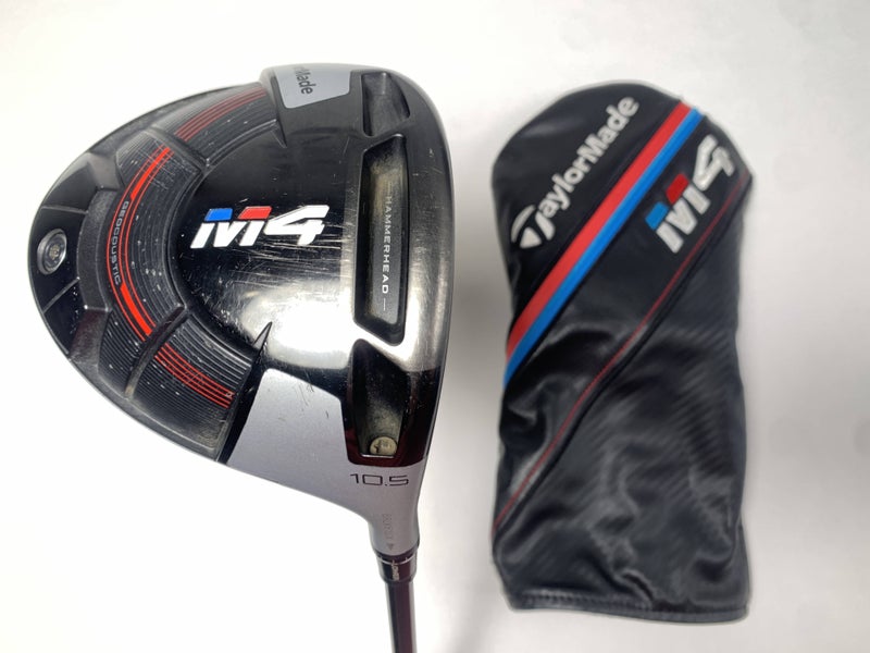 TaylorMade M4 Driver 10.5* Fujikura Atmos 5R Regular Graphite Mens RH HC