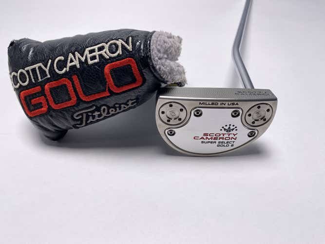 Scotty Cameron Super Select GOLO 6 Putter 35" Mens RH HC NEW