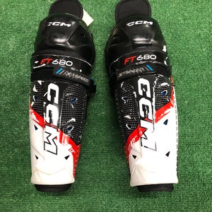 Junior CCM Jetspeed FT680 Shin Pads 12" (Used)