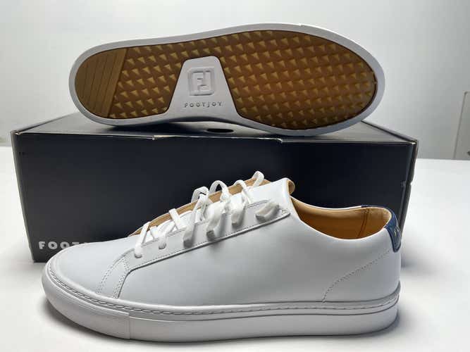 FootJoy Court Golf Shoes White Men's SZ 11.5 (56388)