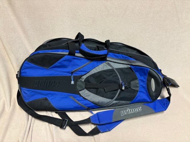 Prince 6 racquet Tennis Bag Duffle Bag (Used)