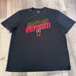 PLL Maryland Whipsnakes Black XL Men's Champion Shirt