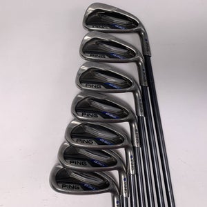 Ping G30 Iron Set 6-PW+GW+SW Blue Dot 1* Up TFC 80 Senior Graphite Mens RH