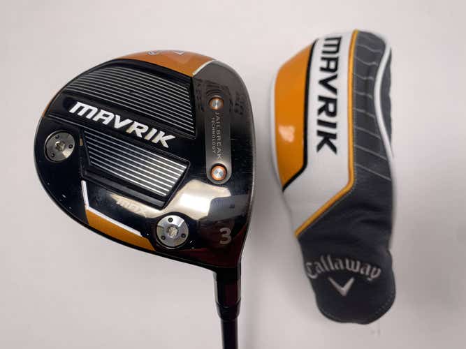 Callaway Mavrik Max 3 Fairway Wood 15* UST Mamiya Helium Regular Mens RH HC
