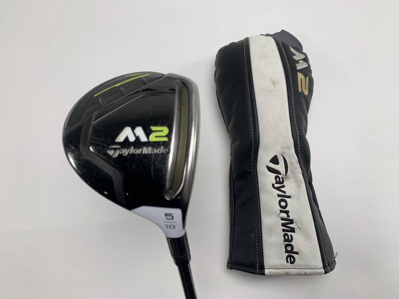 TaylorMade M2 2019 5 Fairway Wood 18* M2 REAX Regular Graphite Mens RH HC