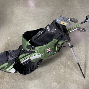 U.S. Kids UL-1 Club Set 3W 8i PW Putter US Kids KidPower 57-39 Junior RH +Bag