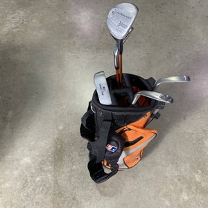 U.S. Kids UL-24 Club Set 3W 6 & 8 PW Putter KidPower 51-35 Junior RH +Bag Dent