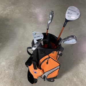 U.S. Kids UL-24 Club Set 3W 6 & 8 PW Putter KidPower 51-35 Junior LH +Bag