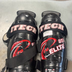 Used Itech PRO ELITE 855 Senior Shin Guards Black 15" 11793-S000257174