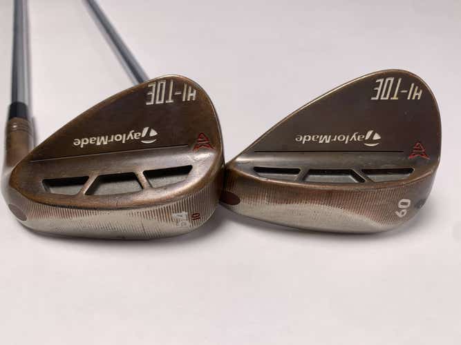 TaylorMade Milled Grind HI-TOE Wedge Set 54* 10 | 60* DG S200 Wedge Mens RH