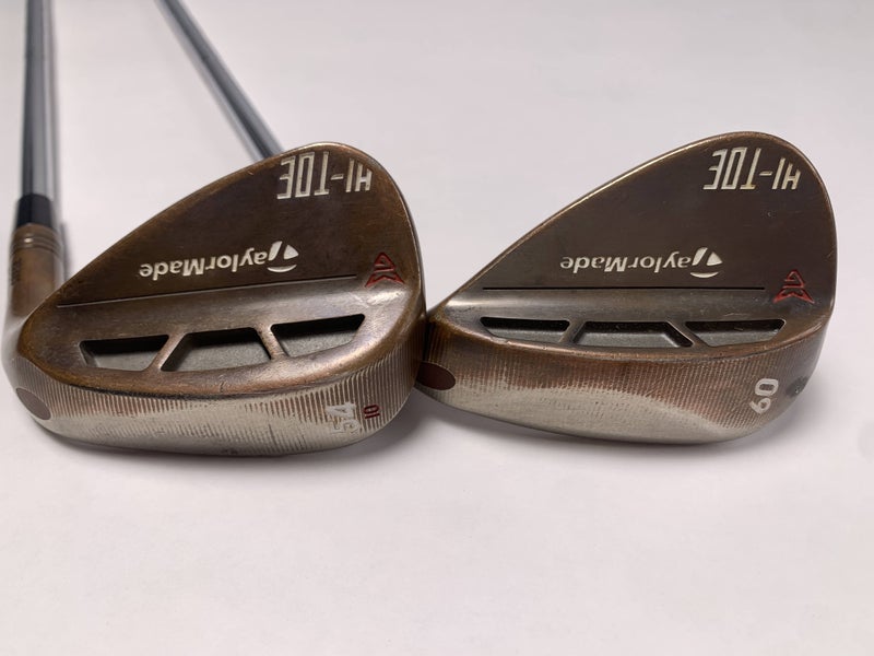 TaylorMade Milled Grind HI-TOE Wedge Set 54* 10 | 60* DG S200 Wedge Mens RH