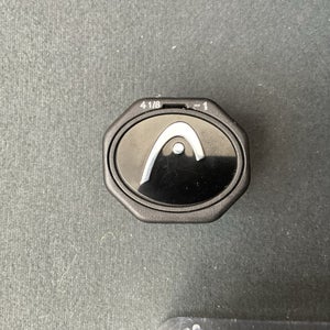 Head Tennis Racket Butt Cap G1 [4 1/8] Racquet Grip Cap Black 285332-10