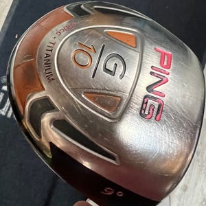 Used Ping G10 Mens Driver RH 9.0 Degree 11497-S000153164