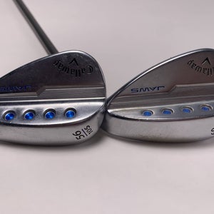 Callaway Jaws MD5 Platinum Chrome Wedge Set 56* 10 | 60* 12 Project X Mens RH