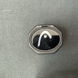 Head Tennis Racket Butt Cap G0 [4] Racquet Grip Cap Black 285332-00