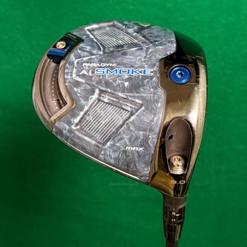 Callaway Paradym Ai Smoke Max 9 Driver Mitsubishi Tensei AV 55 Stiff w/HC