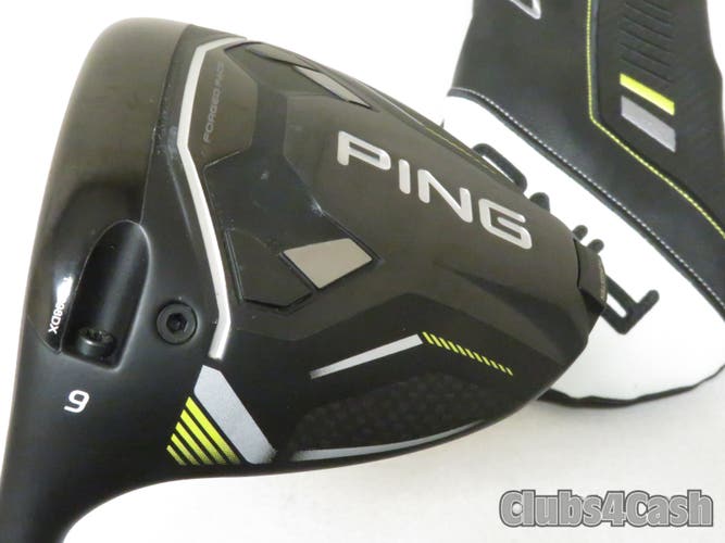 PING G430 Max 10K Driver 9 TOUR 2.0 Chrome 65 Stiff Flex +Cover .. LEFT LH MINT
