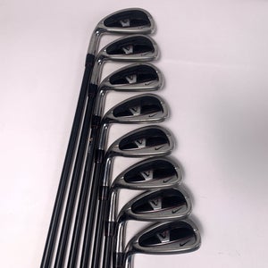 Nike Victory Red Cavity Back Iron Set 4-PW+GW+SW UST Nike Regular Mens LH