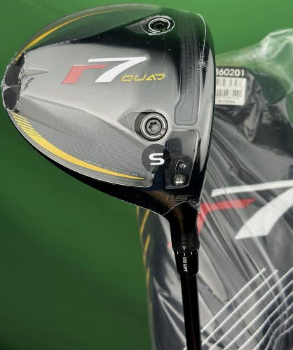 TaylorMade r7 Quad Mini Driver 11.5* Graphite Fujikura Speeder 6S Stiff Flex NEW