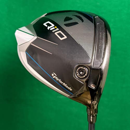 TaylorMade Qi10 9 Driver Fujikura Ventus Blue 5-S Graphite Stiff w/ HC