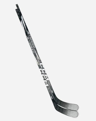 New 2 pack CCM Jetspeed FT7 Pro (custom black/silver) Pro Stock - LH, P29, 70 Flex