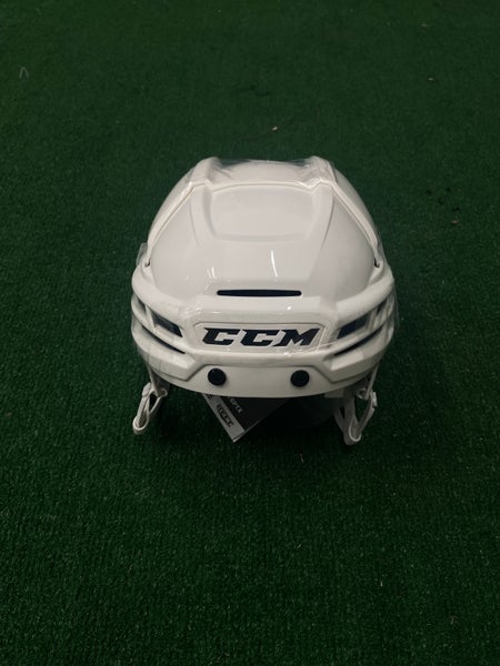 White Medium CCM Super Tacks X Helmet (New)