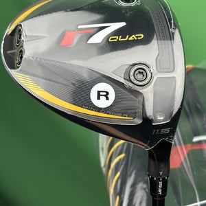 TaylorMade r7 Quad Mini Driver 11.5* Fujikura Speeder 5R Regular Flex RH NEW