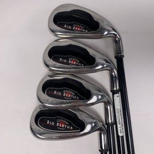 Callaway Big Bertha 2004 Iron Set 6-PW RCH 75i Regular Graphite Mens RH- No 7i
