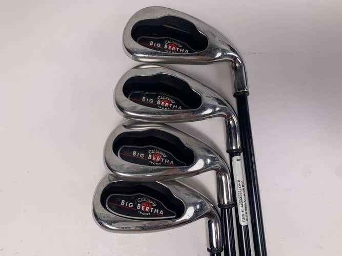 Callaway Big Bertha 2004 Iron Set 6-PW RCH 75i Regular Graphite Mens RH- No 7i