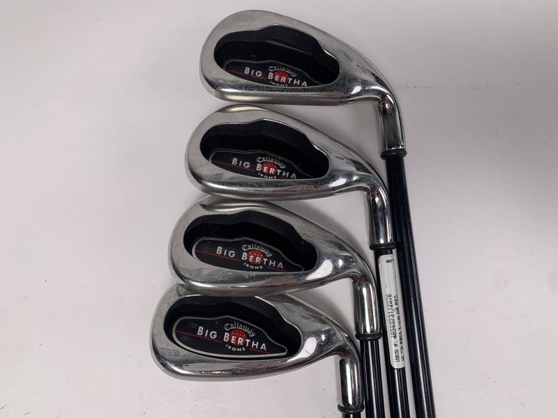 Callaway Big Bertha 2004 Iron Set 6-PW RCH 75i Regular Graphite Mens RH- No 7i
