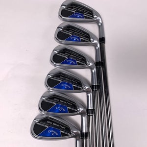 Callaway Big Bertha B21 REVA Womens Iron Set 5-PW RCH 45 45g Ladies RH
