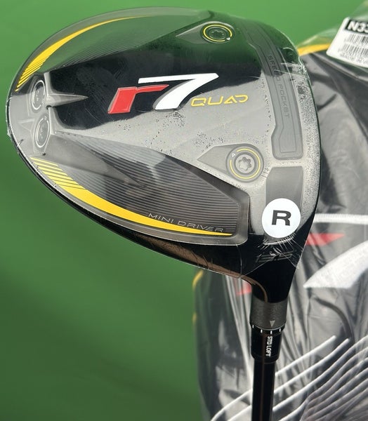 TaylorMade r7 Quad Mini Driver 13.5* Fujikura Speeder 5R Regular Flex RH NEW