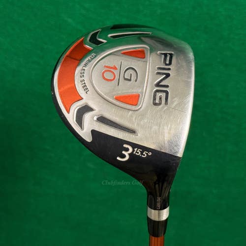 Ping G10 15.5 Fairway Wood 3 Ping TFC 129F Graphite Stiff