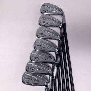 Callaway Elyte Iron Set 5-PW+GW UST Mamiya Recoil 780 F4 Stiff Graphite Mens RH