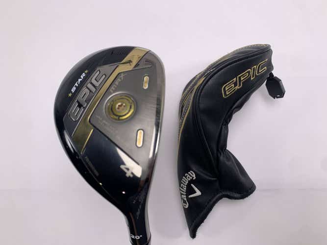 Callaway EPIC MAX Star 4 Hybrid 20* ATTAS Speed Series 50g Regular RH HC