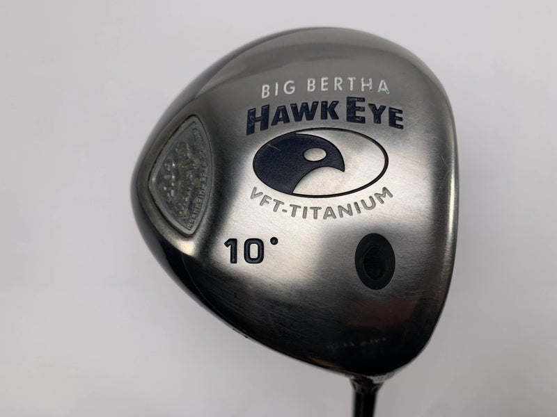 Callaway Hawkeye VFT Driver 10* Big Bertha System 60 Regular Graphite Mens RH