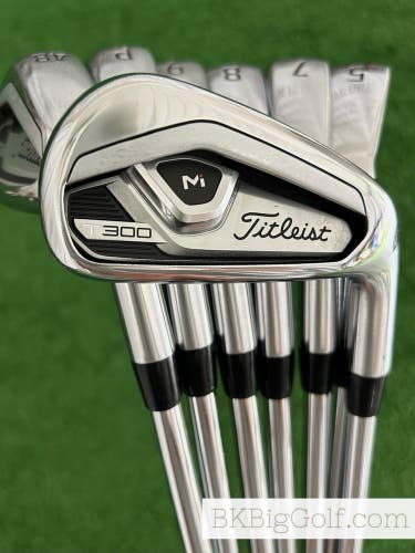 Titleist T300 21 Iron Set 5-48 / True Temper AMT Red Regular