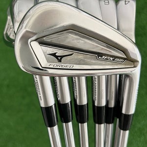 Mizuno JPX 921 Forged Iron Set 4-P / KBS $-Taper 130 Extra Stiff +1/2