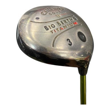 Used Callaway BIG BERTHA TITANIUM Mens Fairway Wood RH 3 Wood 11375-S000368162