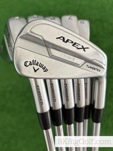 Callaway Apex Pro 21 Forged Iron Set 5-P / Dynamic Gold X100 115 Extra Stiff